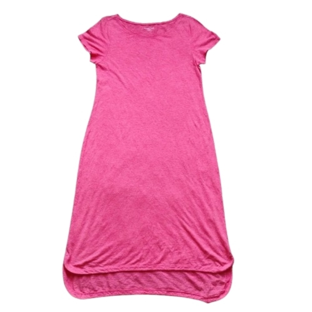 NEW Eileen Fisher peach maxi dress, size S,  Hemp And Organic Cotton cap Sleeves